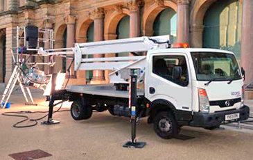 21m Truck mounted access platform