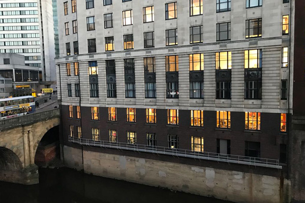 Building by water