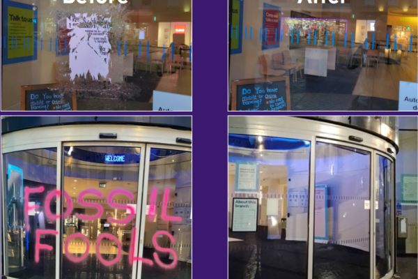 Case Study: Graffiti Emergency Cleaning for High Street Bank