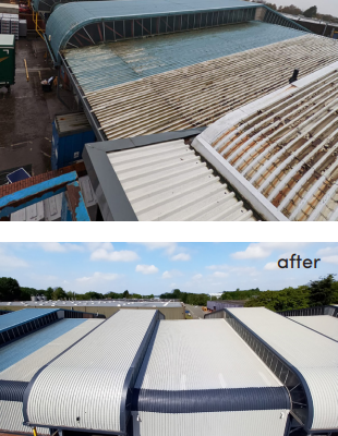 Case Study: Roof Maintenance of a Large Hydraulic Equipment Supplier